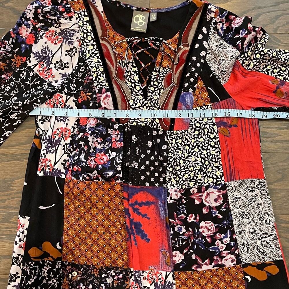 Anthropologie Arcata Patchwork Pattern Dress By O… - image 7
